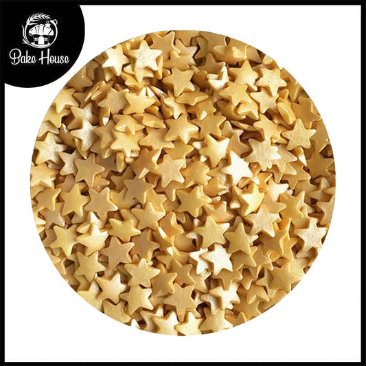 Bake House Golden Stars Edible Sprinkles