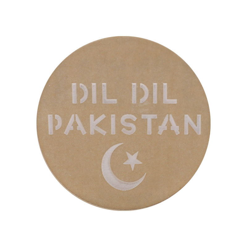 Dil Dil Pakistan Fondant Stamp Plastic 14 August Special