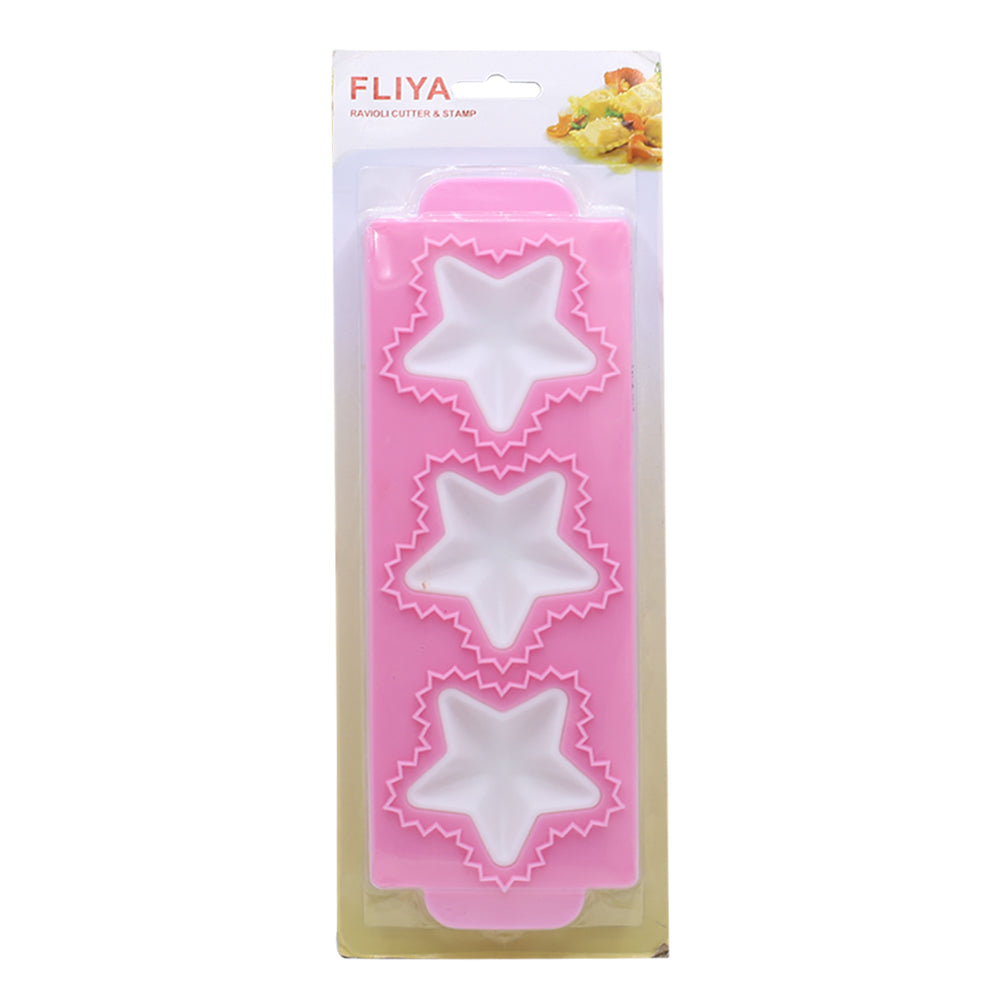 Fliya Star Cutter And Stamp 3 Cavity
