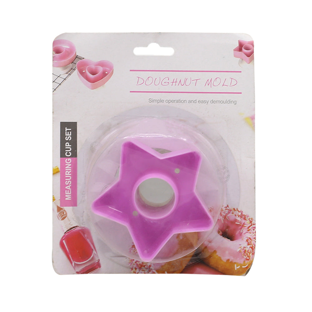 Star Shape Donut Cutter Plastic