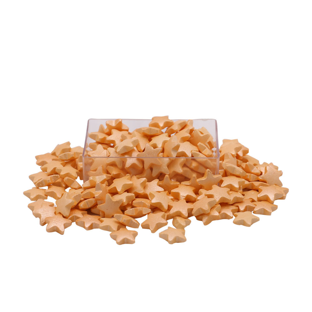 Peach Stars Edible Sprinkle 30g Pack