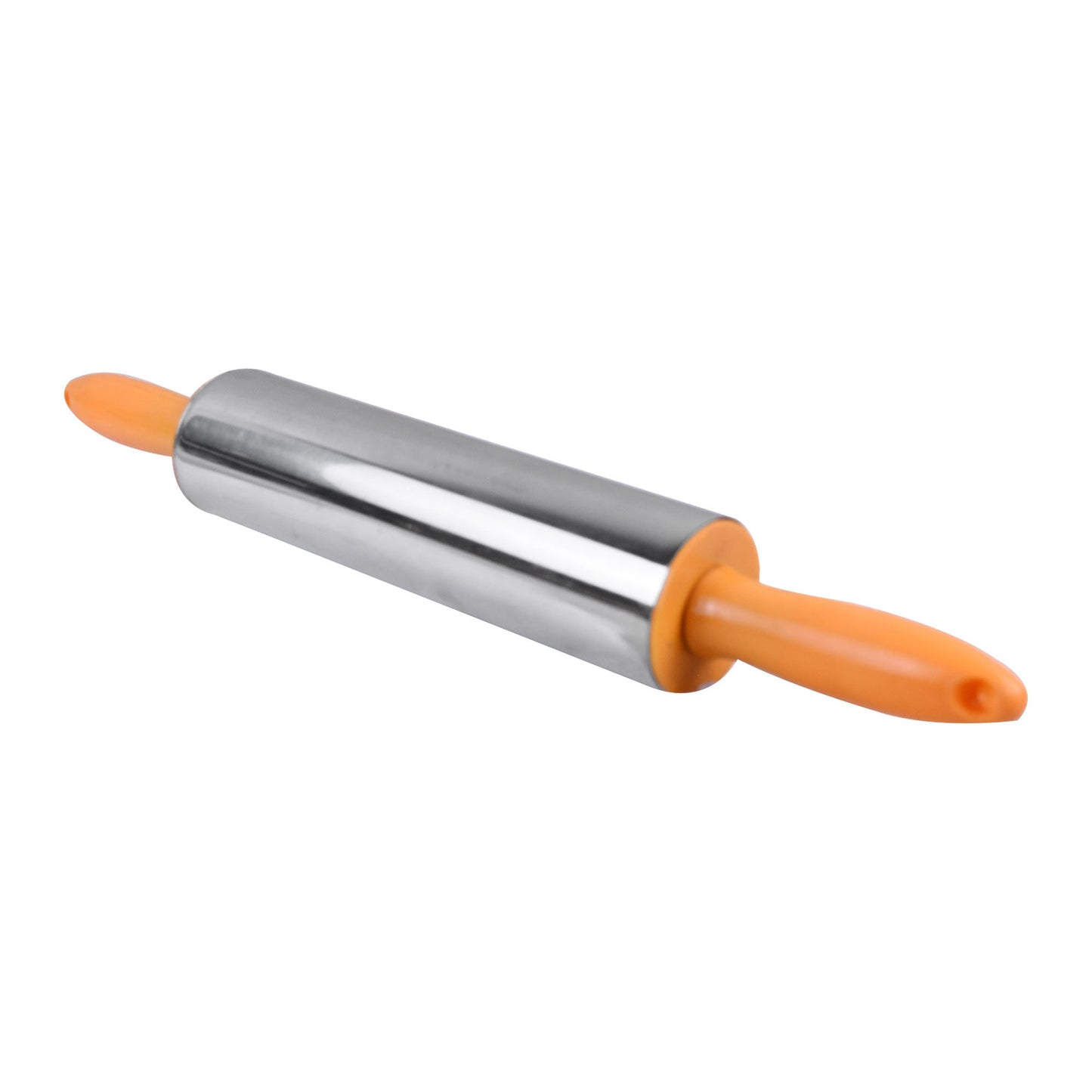 Stainless Steel Rolling Pin With plastic Handle