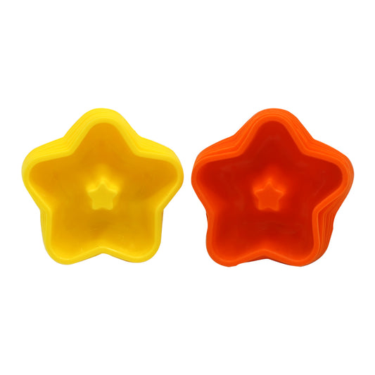 Star Silicone Cupcake & Muffin Liner 12Pcs Set