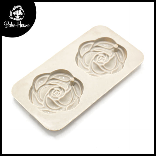 Rose Shape Silicone Mousse Cake & Baking Mold 2 Cavity