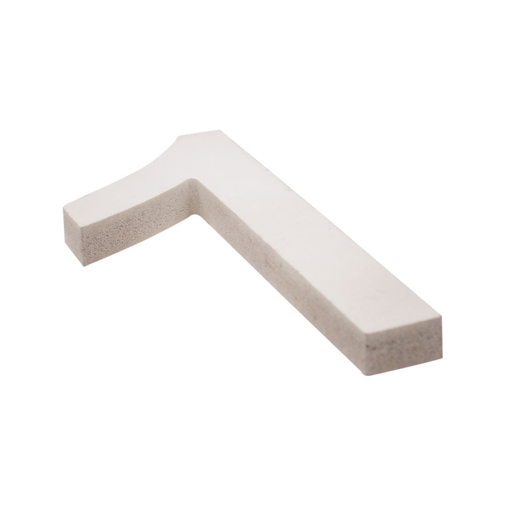 Freestanding Wooden Uppercase Number 1