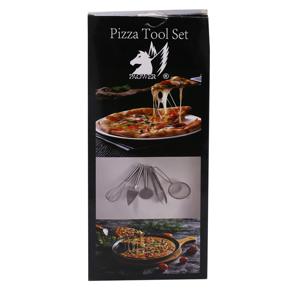 Pizza Tool Stainless Steel 5Pcs Set