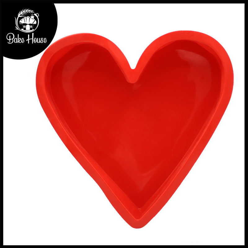 Heart Silicone Cake Baking Mold 9 Inch