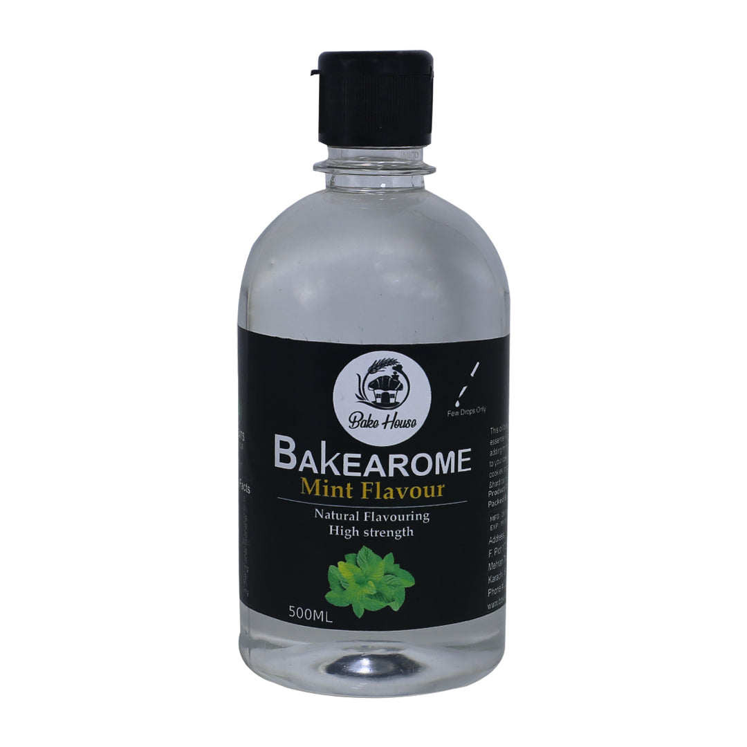 Bakearome Mint Flavour 500ML Bottle