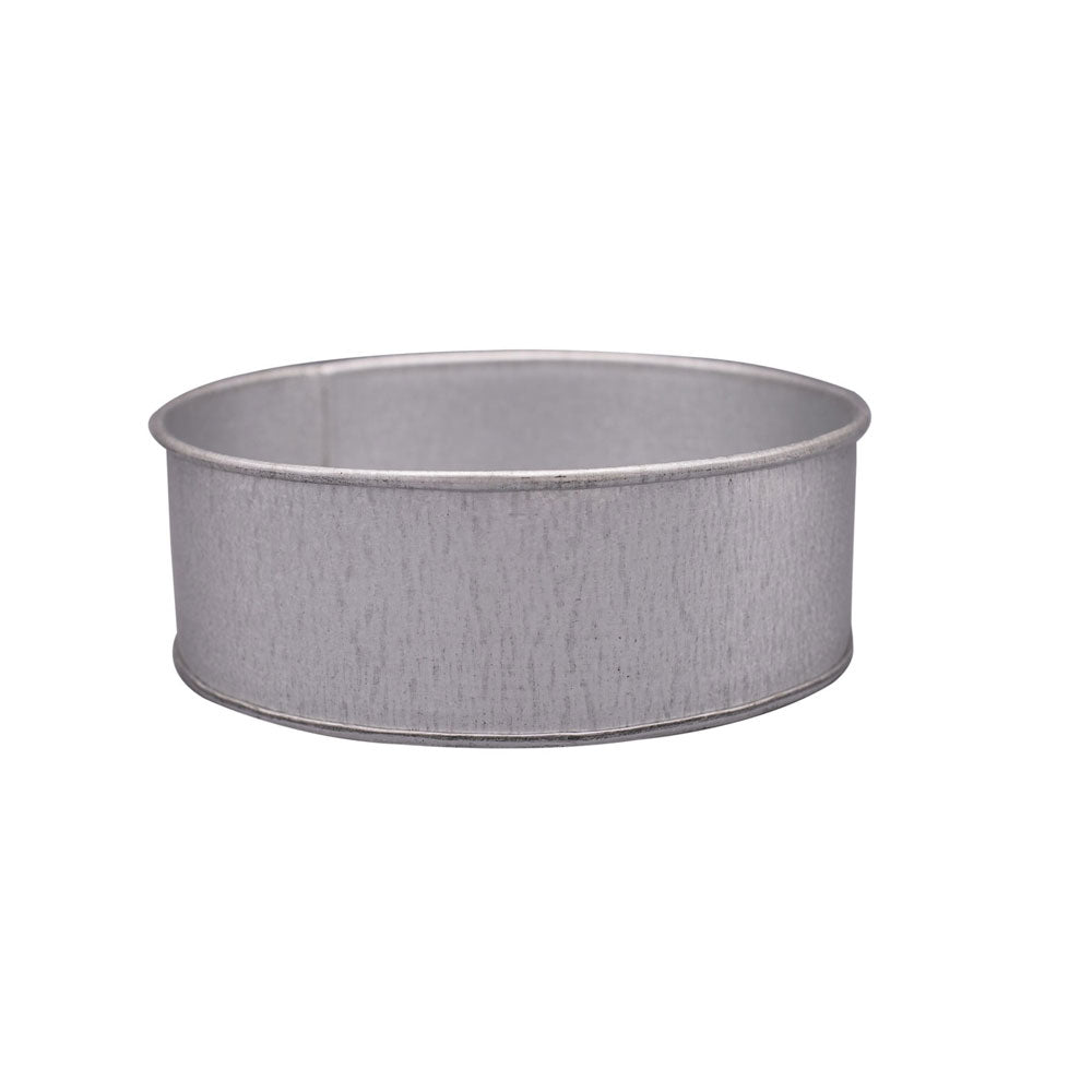 Round Cake Baking Mold Galvanized Steel 4 X 4 Inch