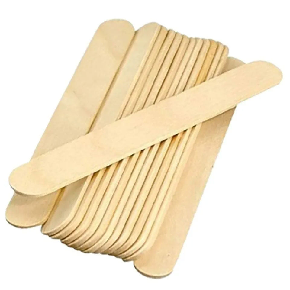 Wood Ice Cream Sticks 35Pcs Pack