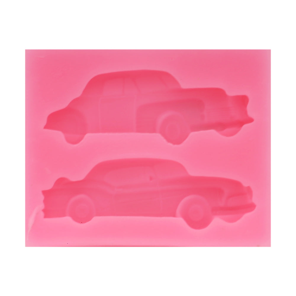Car Silicone Fondant Mold 2 Cavity