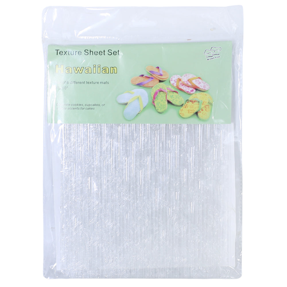 Hawaiian 6 Design Texture Mat Set