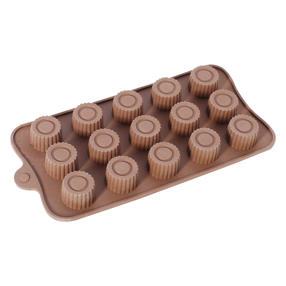 Jelly Shape Silicone Chocolate Mold 15 Cavity