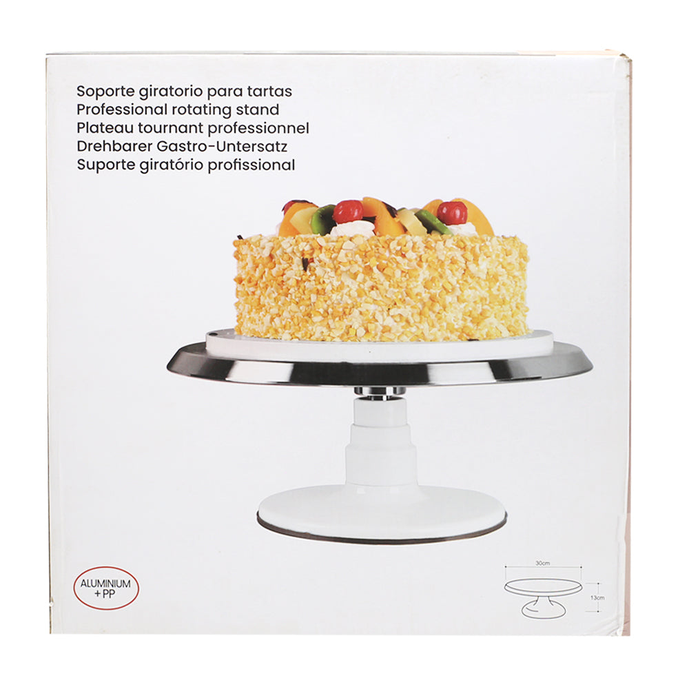 Aluminium Cake Rotating Turntable 30cm