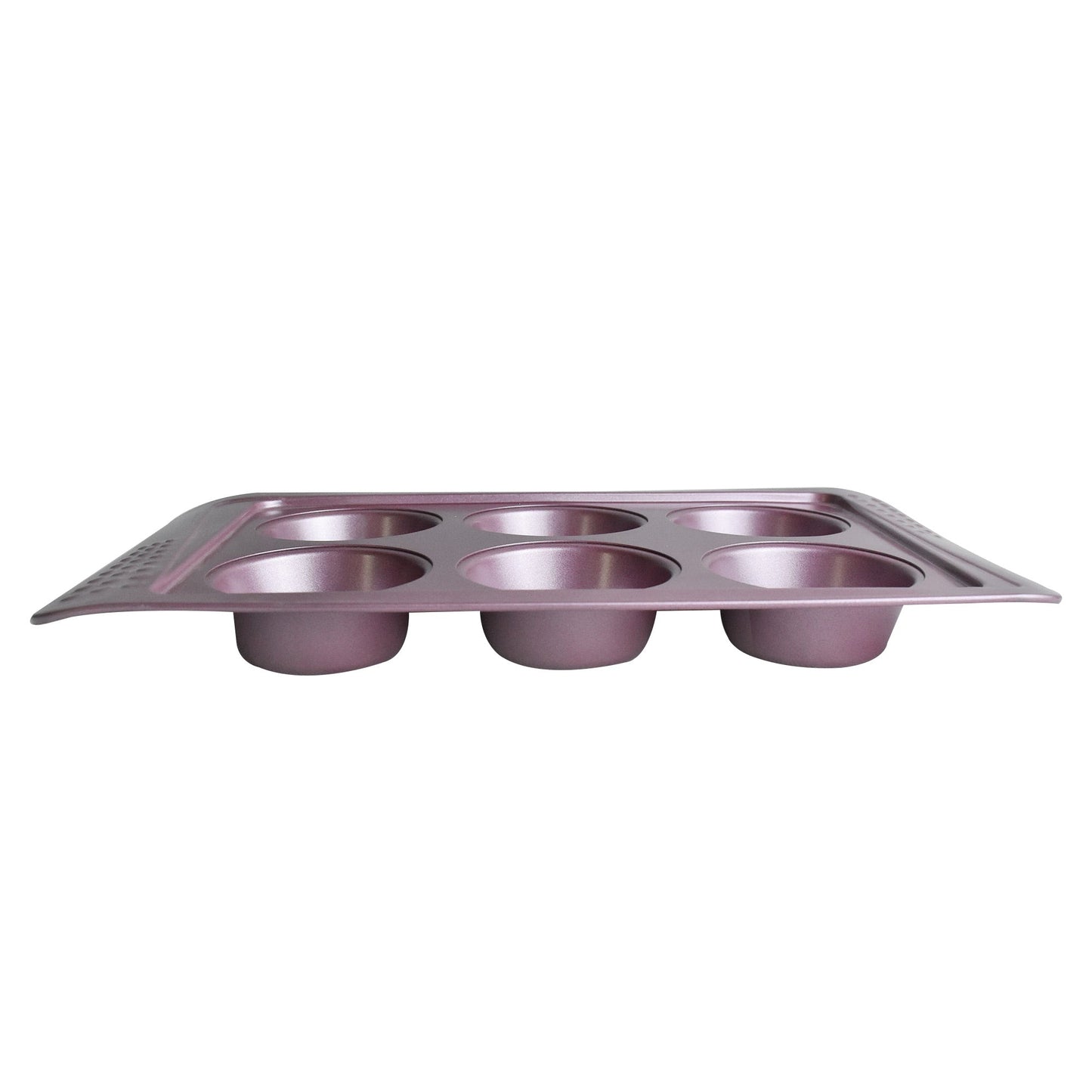 Non Stick Pink 7cm Cupcake Tray 6 Cavity