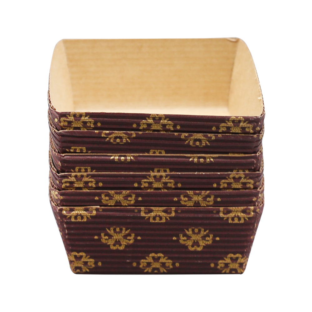 Square Cupcake Liner 6Pcs Set