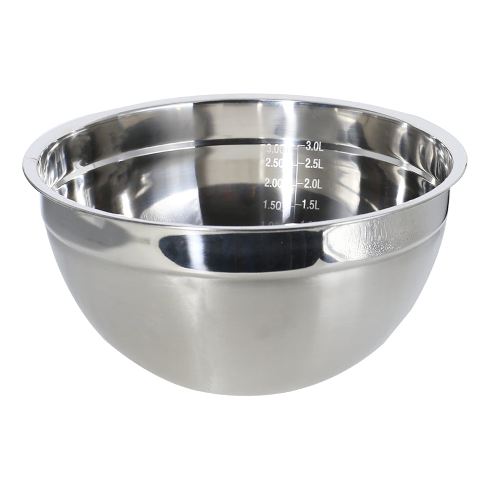 Stainless Steel Mixing Bowl 3.0L