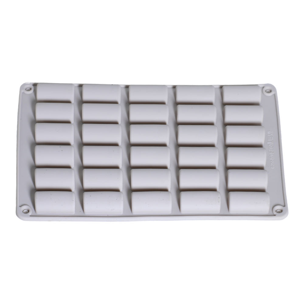 Cylinder Shape Silicone Mold 30 Cavity