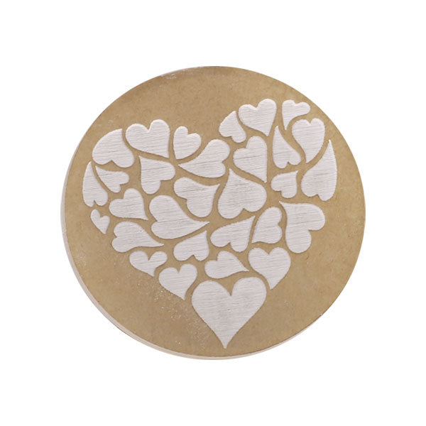 Heart Design Fondant Stamp Plastic