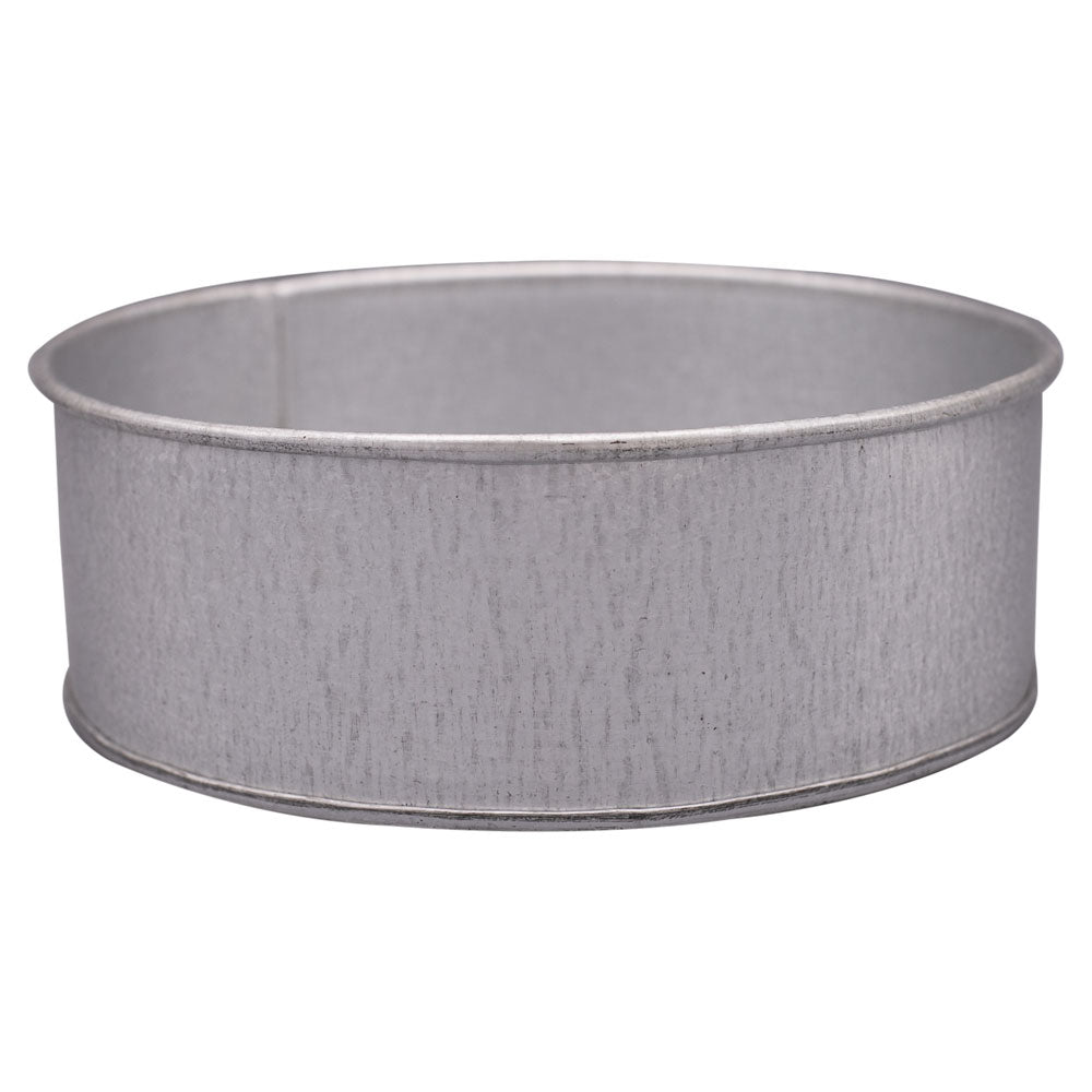 Round Cake Baking Mold Galvanized Steel 6 X 6 Inch