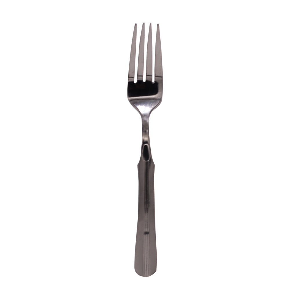3 Middle Line Stainless Steel Dinner Fork 4Pcs Set
