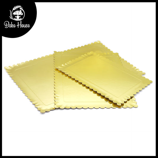 Dispossible Rectangle Serving Tray 3Pcs Set