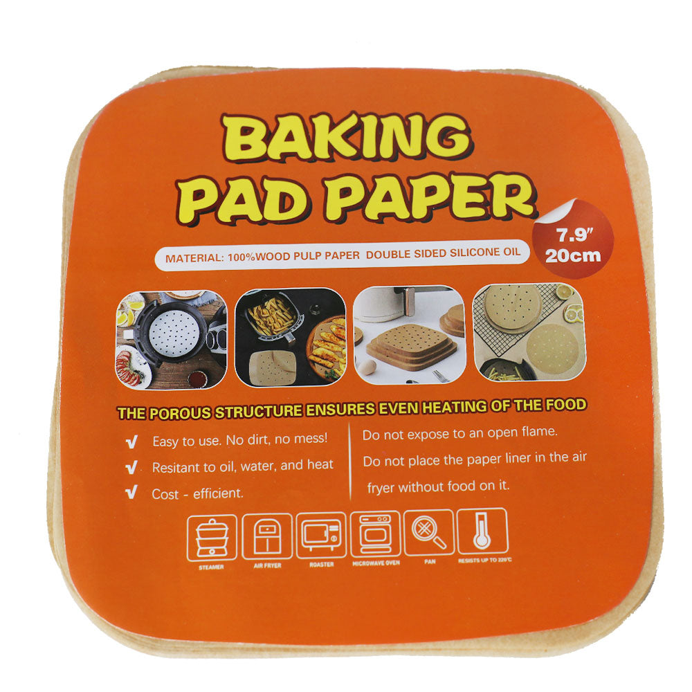 Air Fryer Square Disposable Paper 20cm