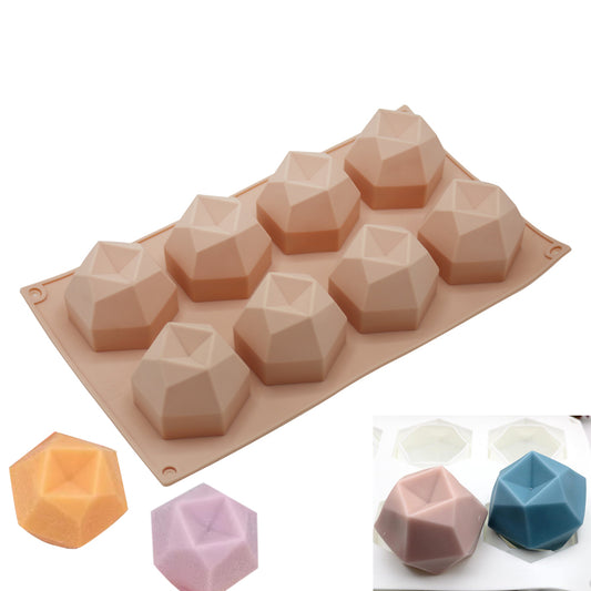 Gems Silicone Chocolate & Jelly Mold 8 Cavity