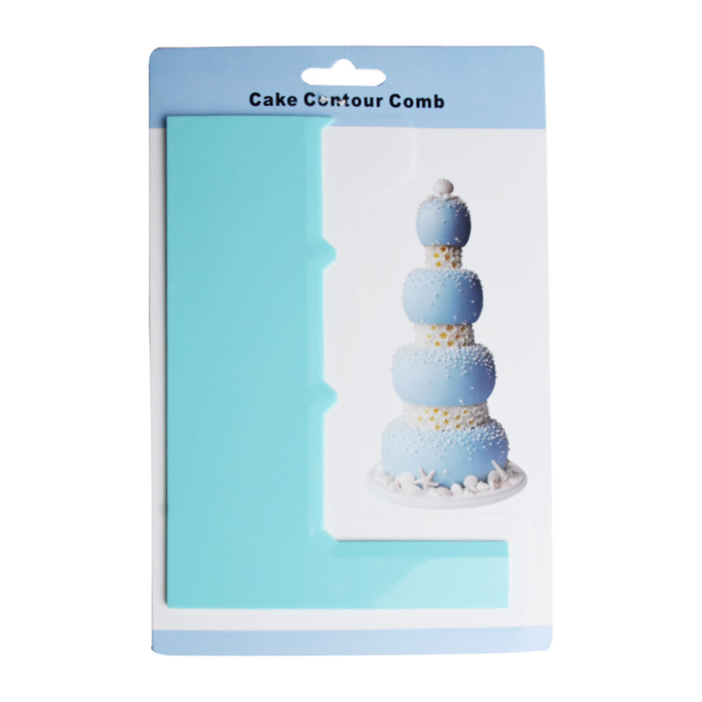 Cake Icing Comb Design 02 Plastic