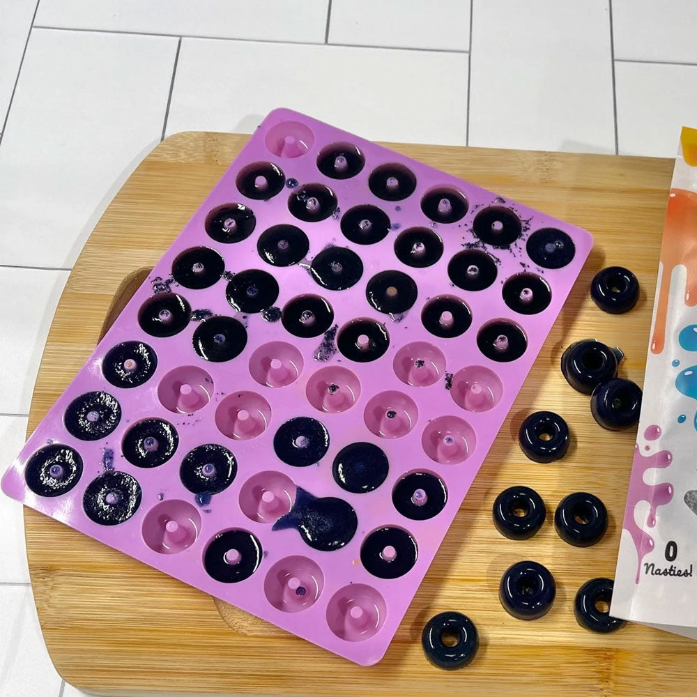 Donut Silicone Mold Small 48 Cavity.