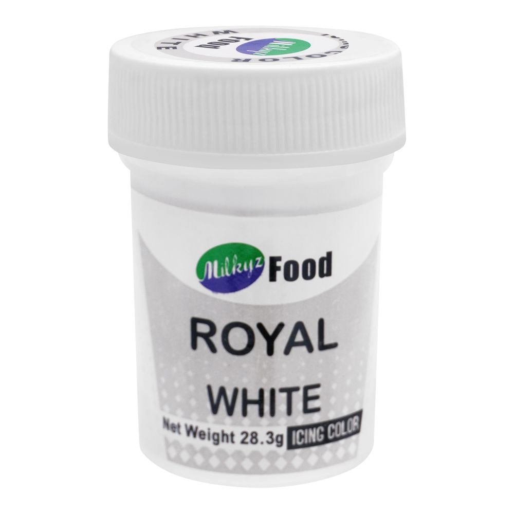 Milkyz Food Royal Gel Icing Color White