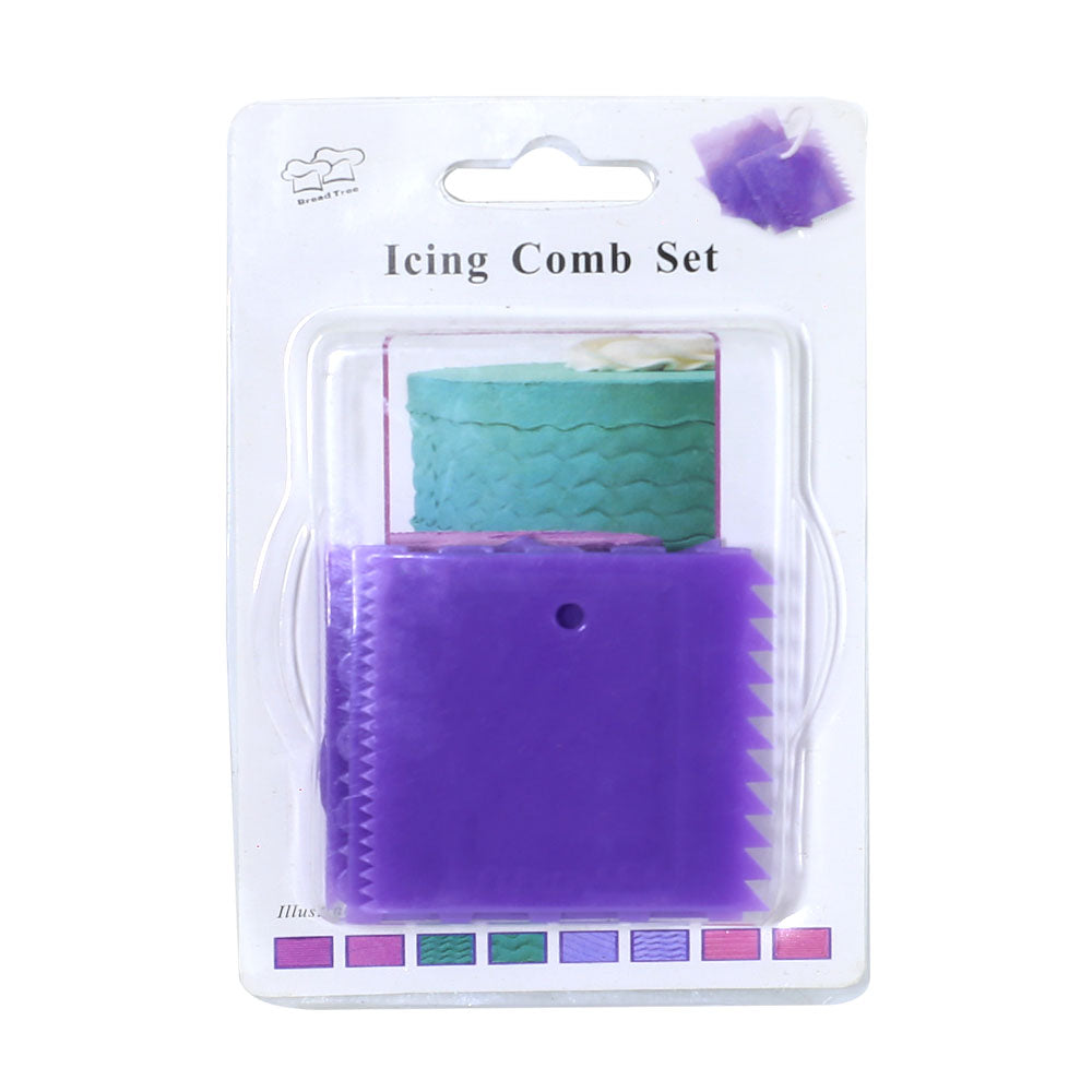 5Pcs Cake Icing Comb Set