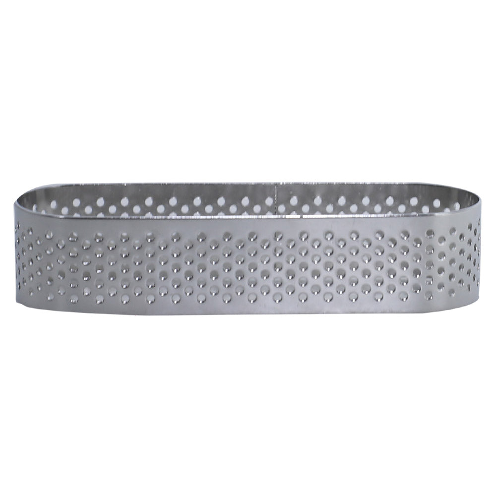 Oval Tart Ring 9cm Steel