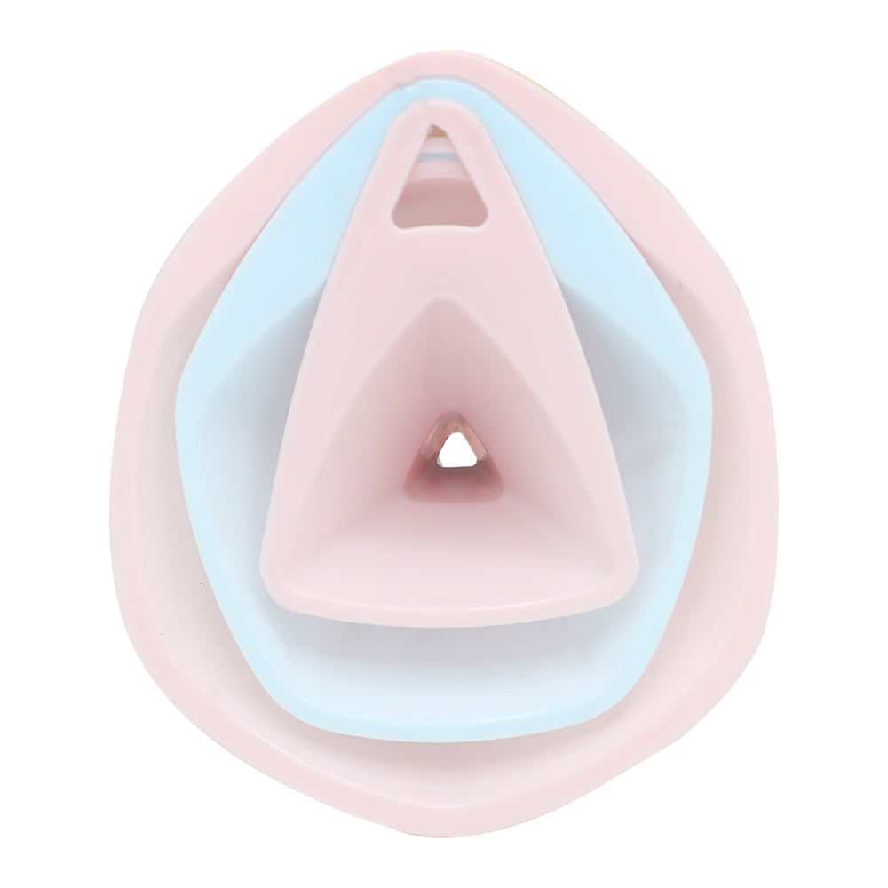 3Pcs Triangle Funnel Set Plastic