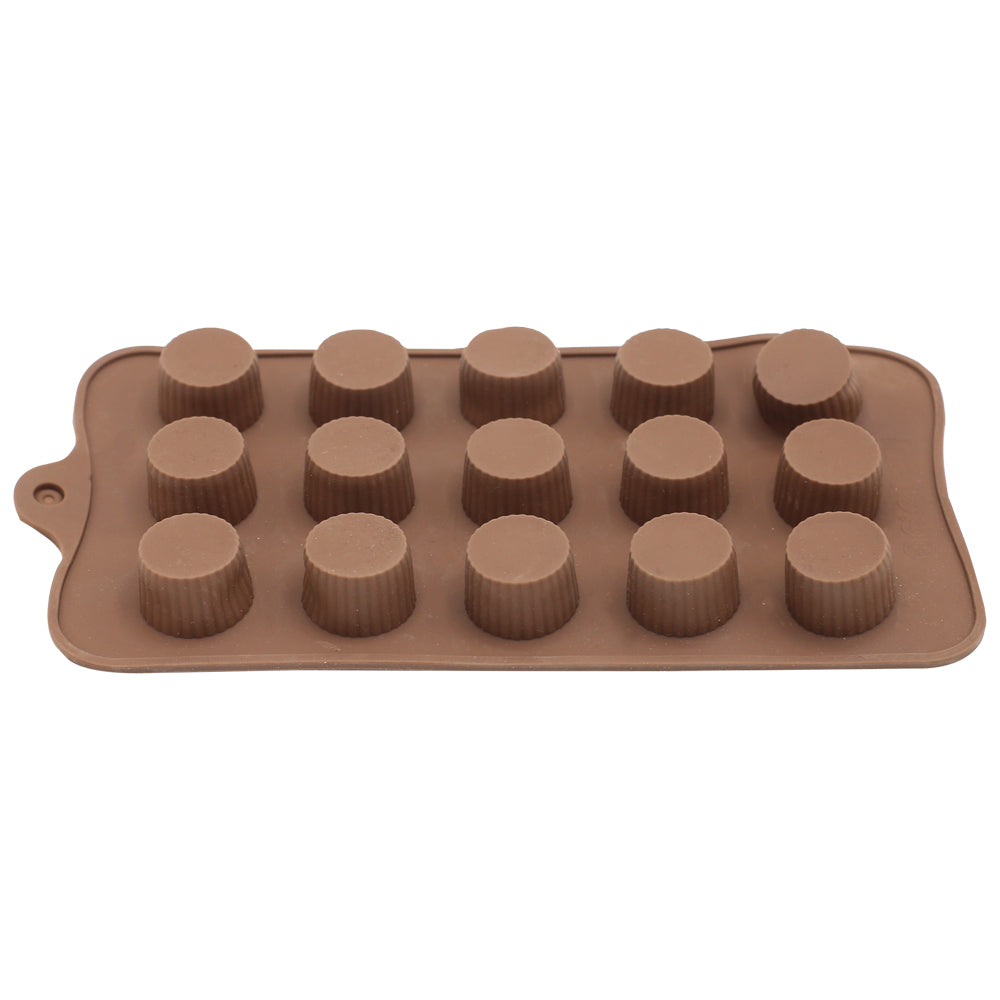 Mini CupCake Design Chocolate Mold 15 Cavity