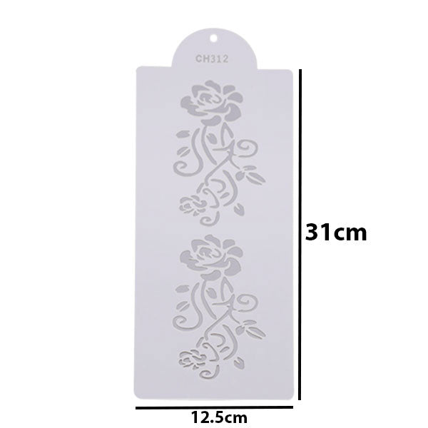 Cake Stencil Size (13) (Design 2)