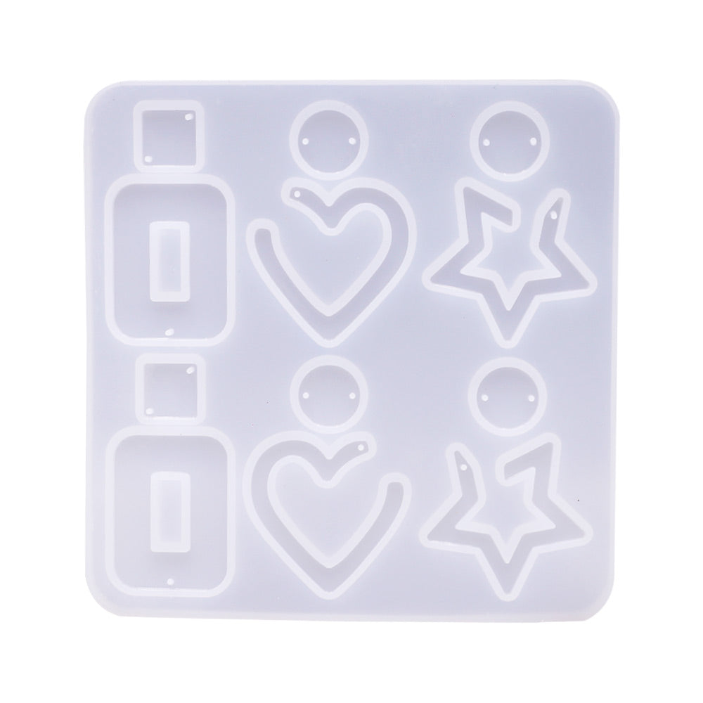 Necklace And Pendant Silicone Chocolate Mold 12 Cavity