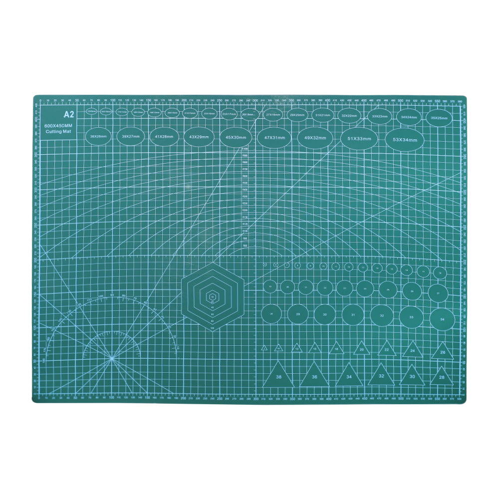 Flexible Cutting Mat Double Sided A2 Size (600x450mm)