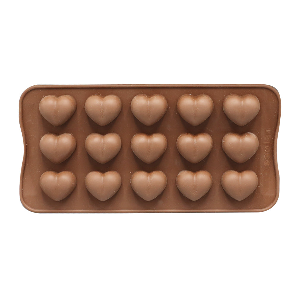 Heart Shape Silicone Chocolate Mold 15 Cavity