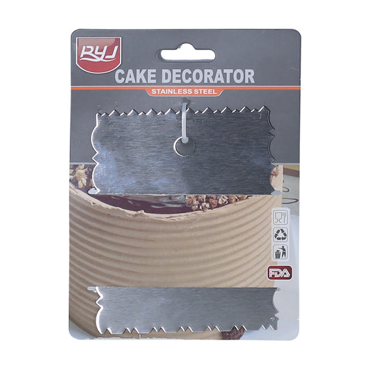4 Side Stainless Steel Scraper & Dough Cutter