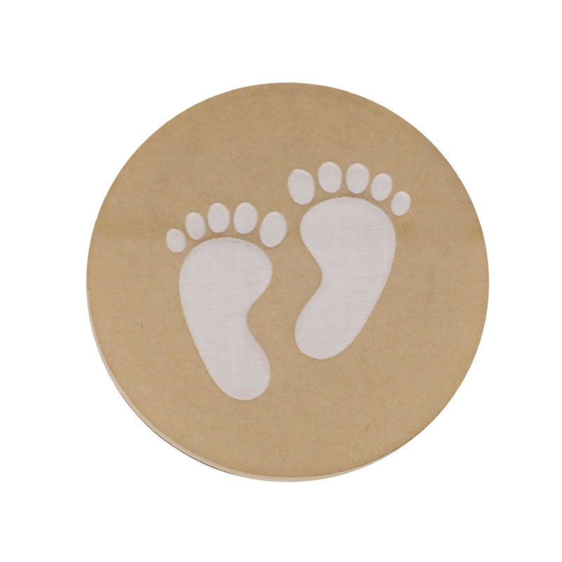 Footprint Fondant Stamp Plastic