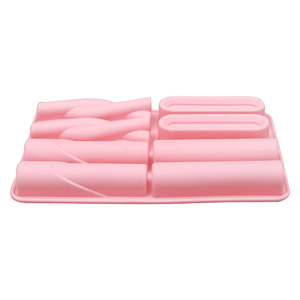 4 Design Bar Silicone Baking Mold 8 Cavity