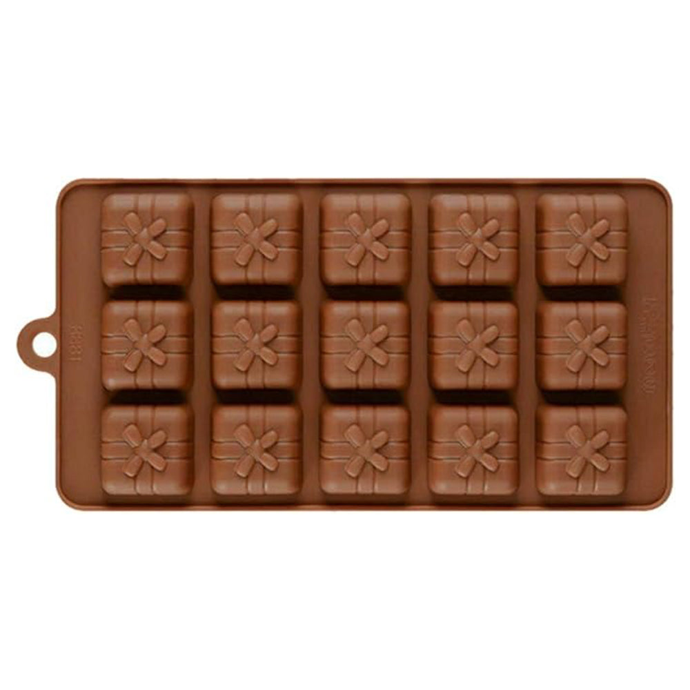 Gift Box Silicone Chocolate Mold 15 Cavity