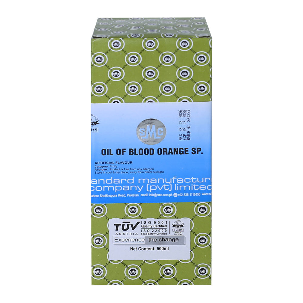 SMC Oil Of Blood Orange Flavour 500ML Bottle