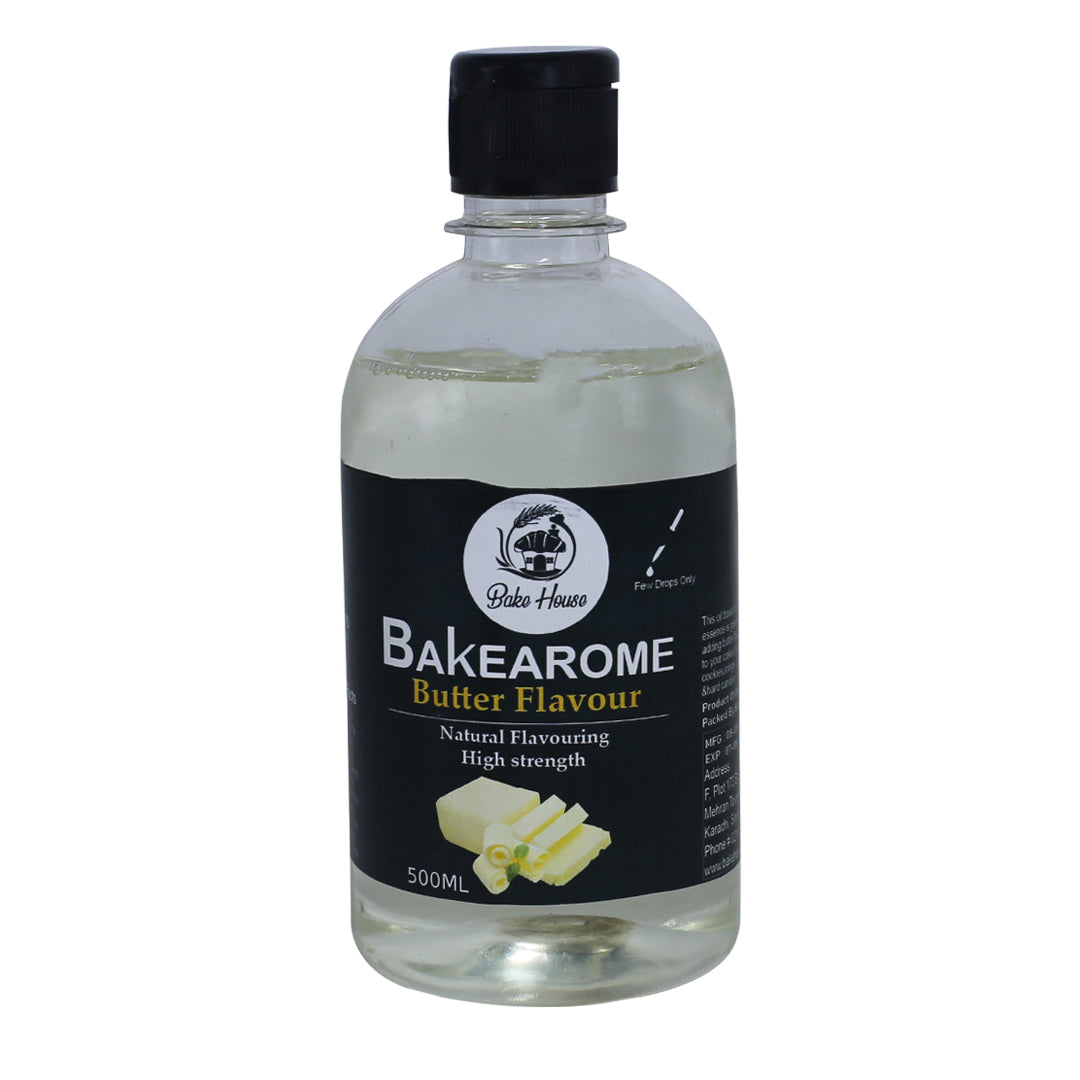 Bakearome Butter Flavour 500ML Bottle