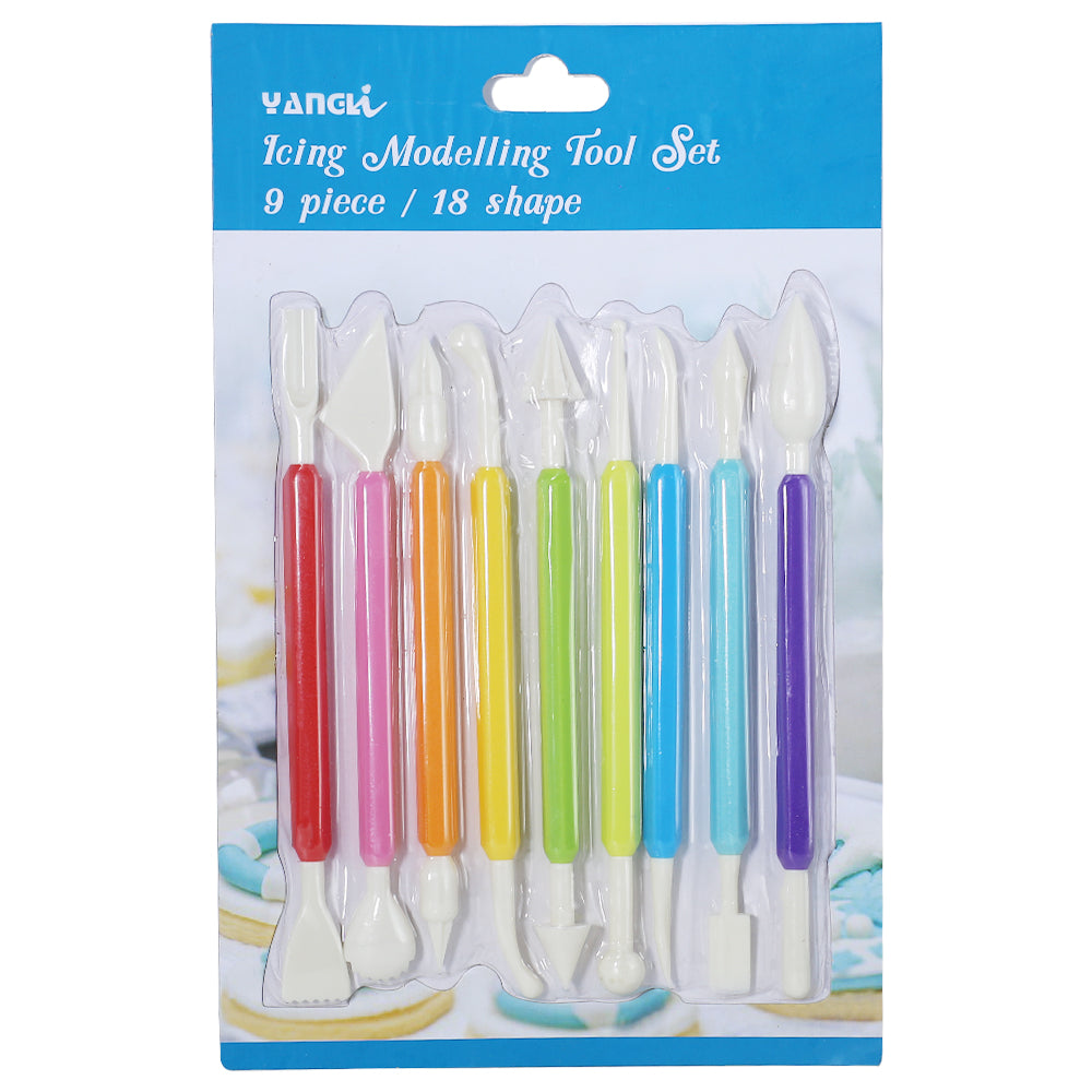 Fondant Modeling Tool 9Pcs Set