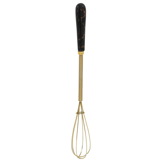Mini Golden Metal Hand Whisk
