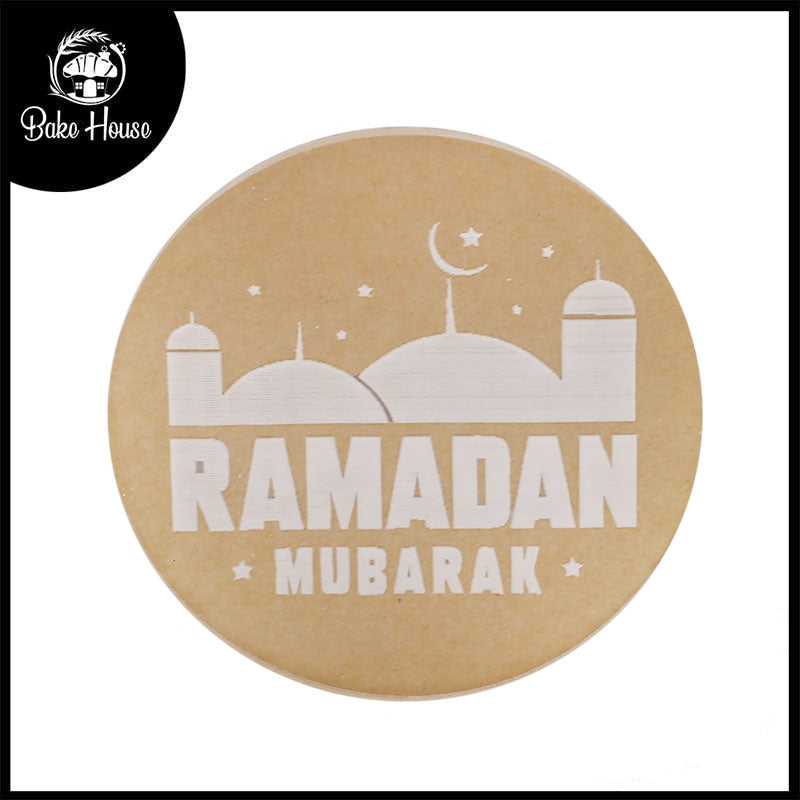 Ramadan Mubarak Fondant Stamp Plastic In Mosque Design