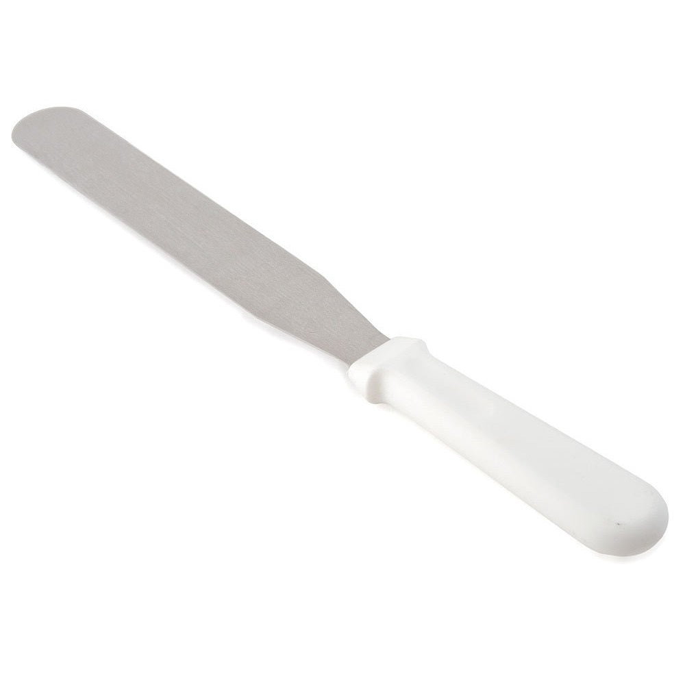Cake Palette Knife Steel With White Plastic Handle 10 inch