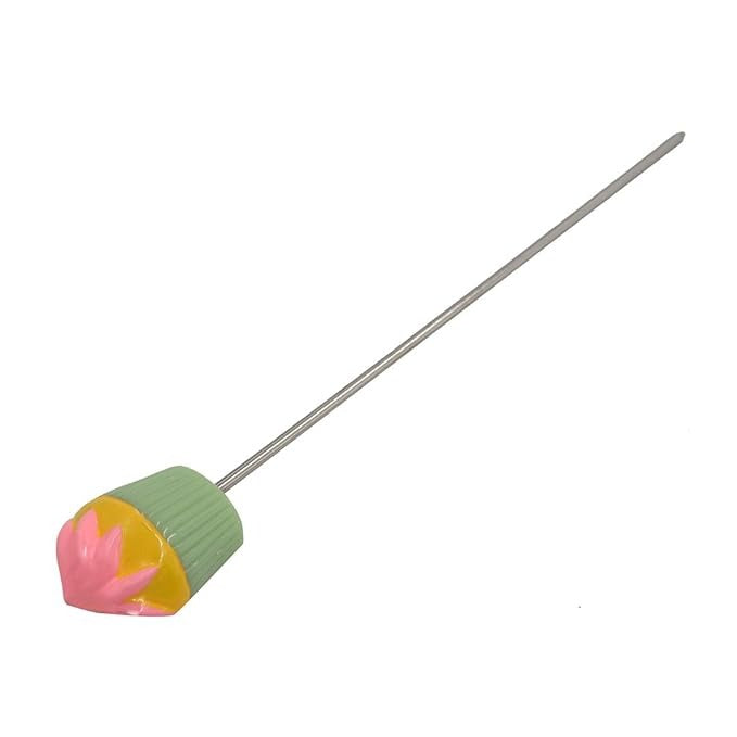Icecream Cup Design Cake Tester Stainless Steel With Plastic Handle